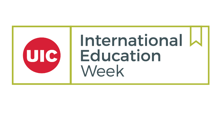 International Education Week logo.