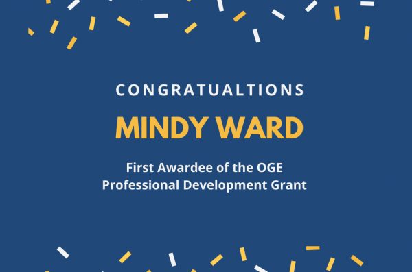 Congratulations Mindy Ward