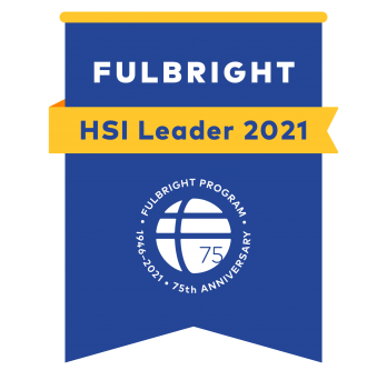 Fulbright HSI Leader 2021 Badge
                  