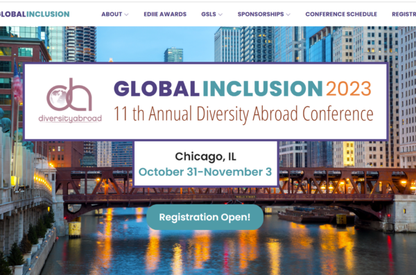 screenshot of global inclusion homepage