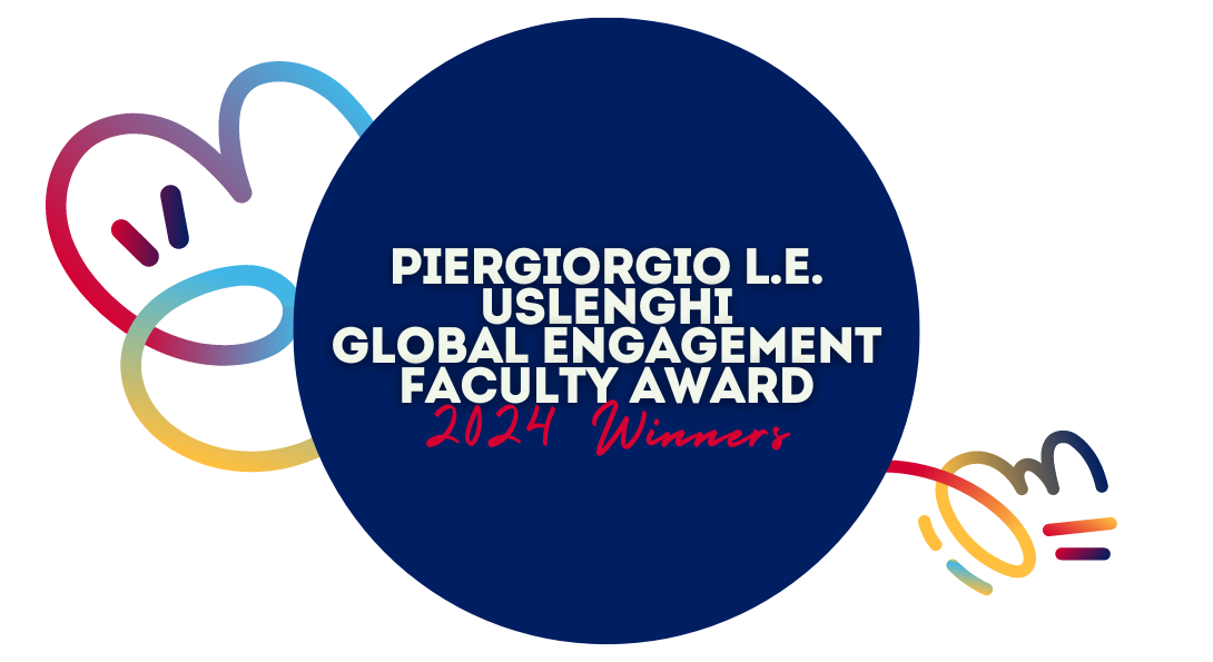 2024 winners of the uic global engagement faculty award (GEFA) banner